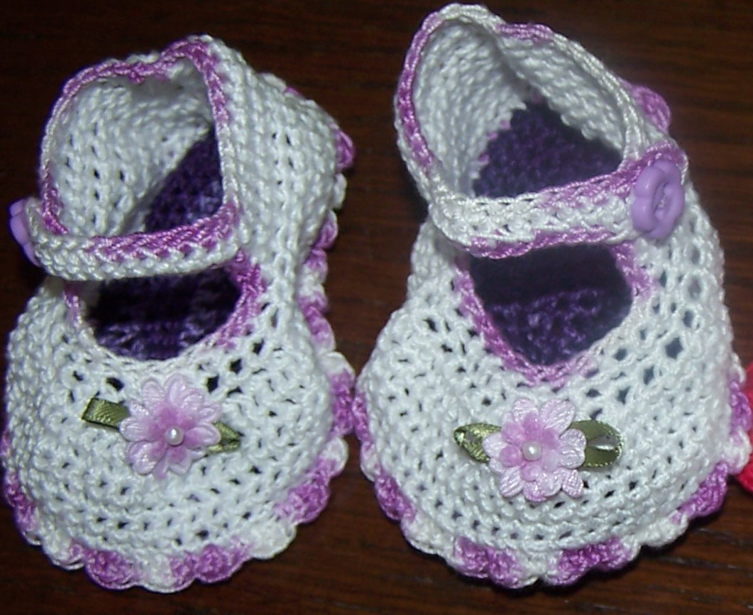 Chaussons violets